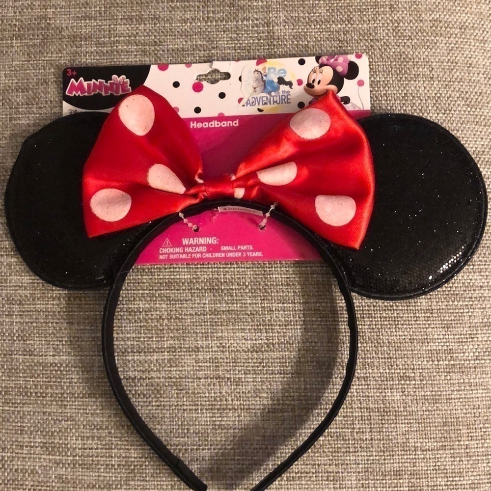 Disney Mini Mouse Ears, polka dot bow
